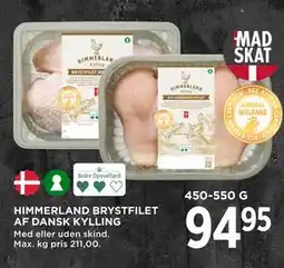 MENY HIMMERLAND BRYSTFILET AF DANSK KYLLING tilbud