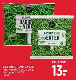 MENY GESTUS GRØNTSAGER tilbud