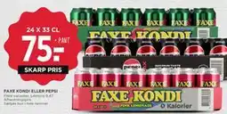 MENY FAXE KONDI ELLER PEPSI tilbud