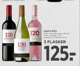MENY SANTA RITA tilbud