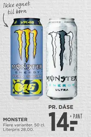 MENY MONSTER tilbud