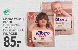 MENY LIBERO TOUCH BLEER tilbud