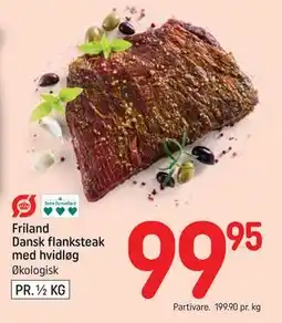 REMA 1000 Friland Dansk flanksteak med hvidløg tilbud