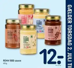 REMA 1000 REMA 1000 sauce tilbud