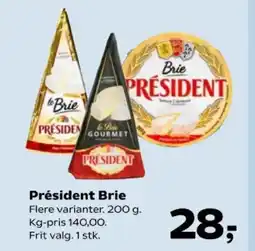 Kvickly Président Brie tilbud