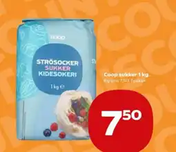 Kvickly Coop sukker tilbud