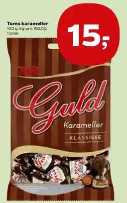 Kvickly Toms karameller tilbud
