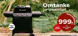 Kvickly Megamaster gasgrill med 3 brændere tilbud