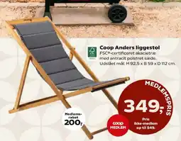 Kvickly Coop Anders liggestol tilbud