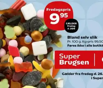 Kvickly Bland selv slik tilbud