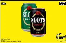 Calle Slots Pilsner el. Classic tilbud