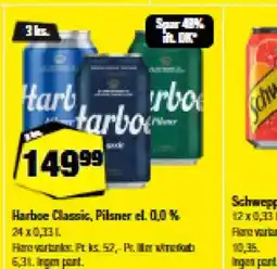 Calle Harboe Classic, Pilsner el. 0,0 % tilbud