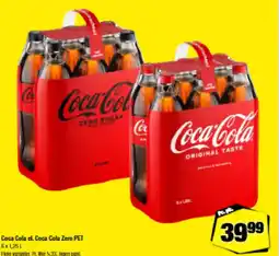 Calle Coca Cola el. Coca Cola Zero PET tilbud