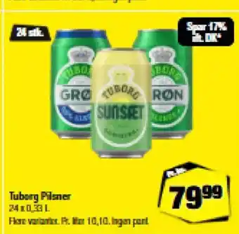 Calle Tuborg Pilsner tilbud