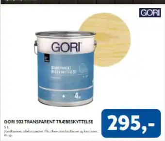 Gori 502 transparent træbeskyttelse