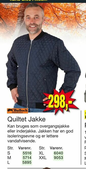 Harald Nyborg Quiltet Jakke tilbud