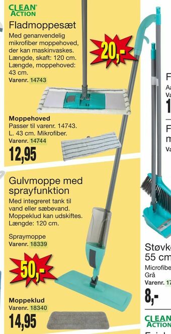 Harald Nyborg Gulvmoppe med sprayfunktion tilbud