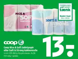 Coop 365 Coop Nice & Soft toiletpapir tilbud