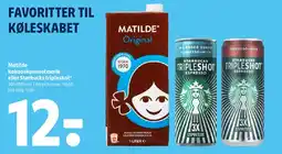 Coop 365 Matilde kakaomælk eller Starbucks Tripleshot tilbud