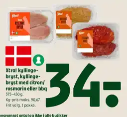 Coop 365 Xtra! kyllingebryst tilbud