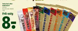 Coop 365 Toms bars / Guld Barre tilbud