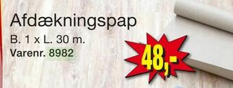 Afdækningspap
