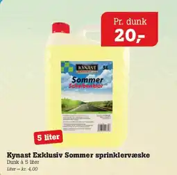 Poetzsch Padborg Kynast Eksklusiv Sommer sprinklervæske tilbud