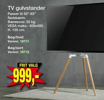 Harald Nyborg TV gulvstander tilbud