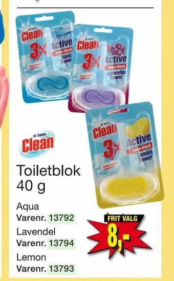 Harald Nyborg Toiletblok 40 g tilbud