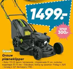 Bilka Grouw plæneklipper tilbud