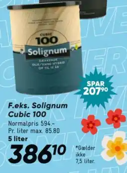 Bilka F.eks. Solignum Cubic 100 tilbud