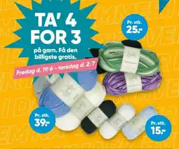 Bilka På garn tilbud