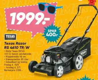 Bilka Texas Razor RS 4610 TR/W tilbud