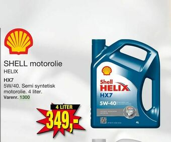 Harald Nyborg Shell motorolie tilbud