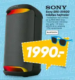 Bilka Sony SRS-XV500 trådløs højttaler tilbud