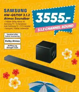 Bilka SAMSUNG HW-QS710F 3.1.2 Atmos Soundbar tilbud