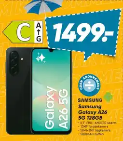 Bilka Samsung Galaxy A26 5G 128GB tilbud