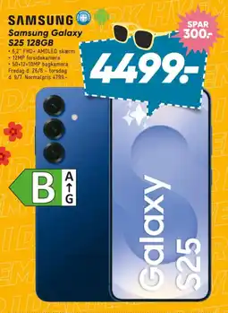 Bilka Samsung Galaxy S25 128GB tilbud