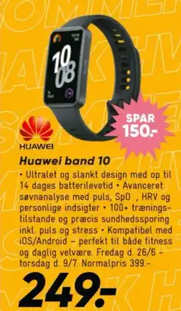Bilka Huawei band 10 tilbud