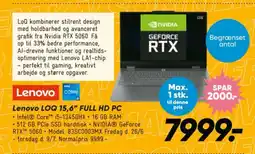 Bilka Lenovo LOQ 15,6" FULL HD PC tilbud