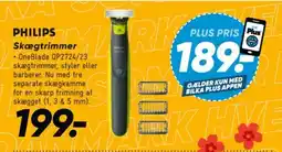 Bilka PHILIPS Skægtrimmer tilbud