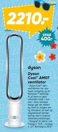 Bilka Dyson Cool AM07 ventilator tilbud