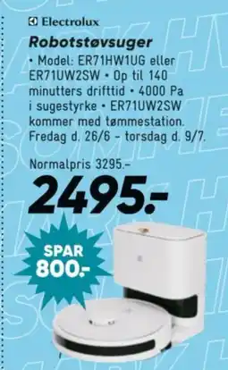 Bilka Electrolux Robotstøvsuger tilbud