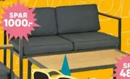 Bilka Ohio 2-pers. loungesofa tilbud