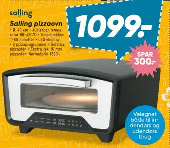 Bilka Salling pizzaovn tilbud