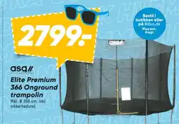 Bilka Elite Premium 366 Onground trampolin tilbud