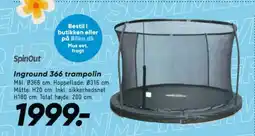 Bilka Inground 366 trampolin tilbud