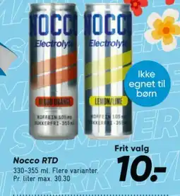 Bilka Nocco RTD tilbud
