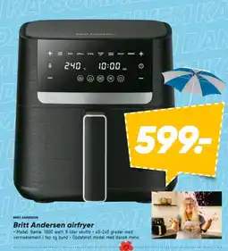 Bilka Britt Andersen airfryer tilbud