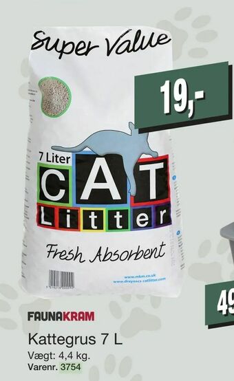 Harald Nyborg Kattegrus 7 L tilbud